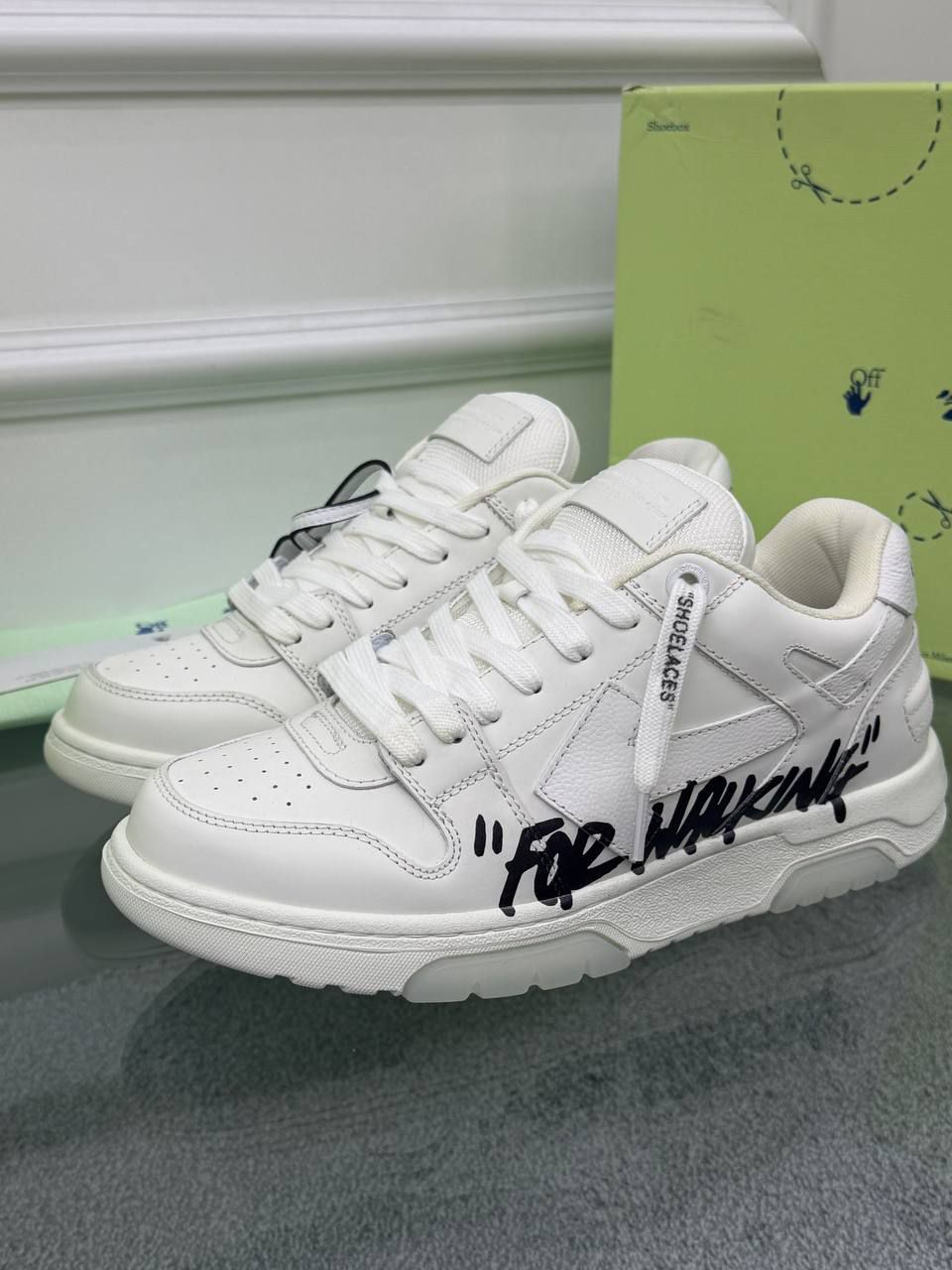 Off White Beyaz Sneaker Erkek Ayakkabı — görsel 4/7