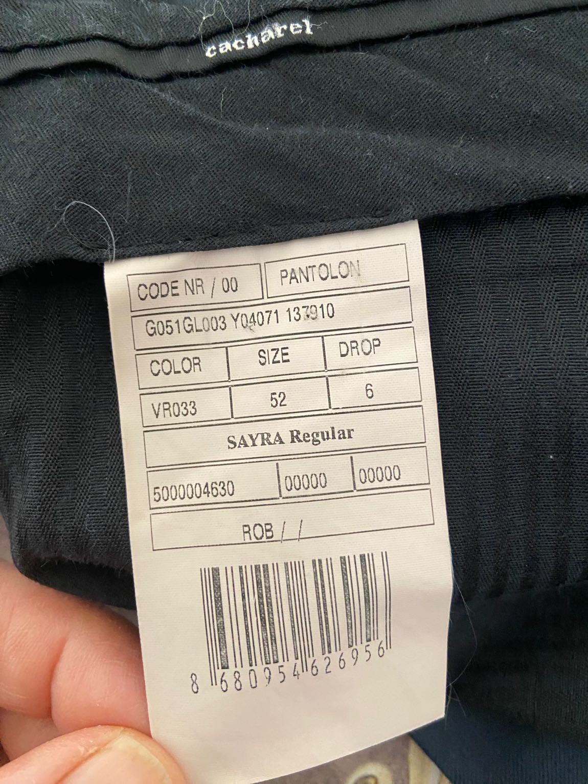 Cacharel 52/6 pantolon — görsel 5/6