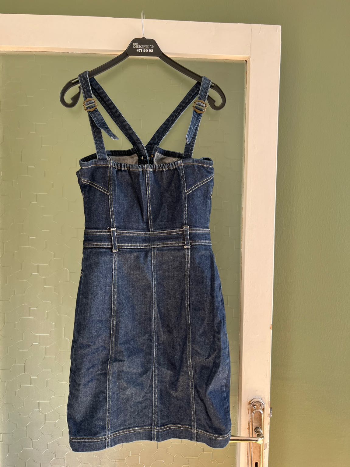 Mango Jeans Elbise — görsel 3/5