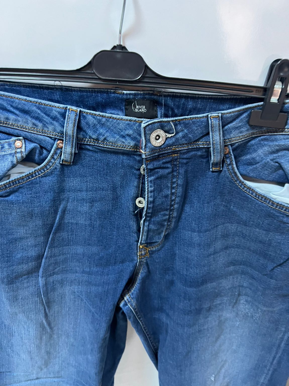 36 beden river ısland erkek jean Likralı — görsel 3/6