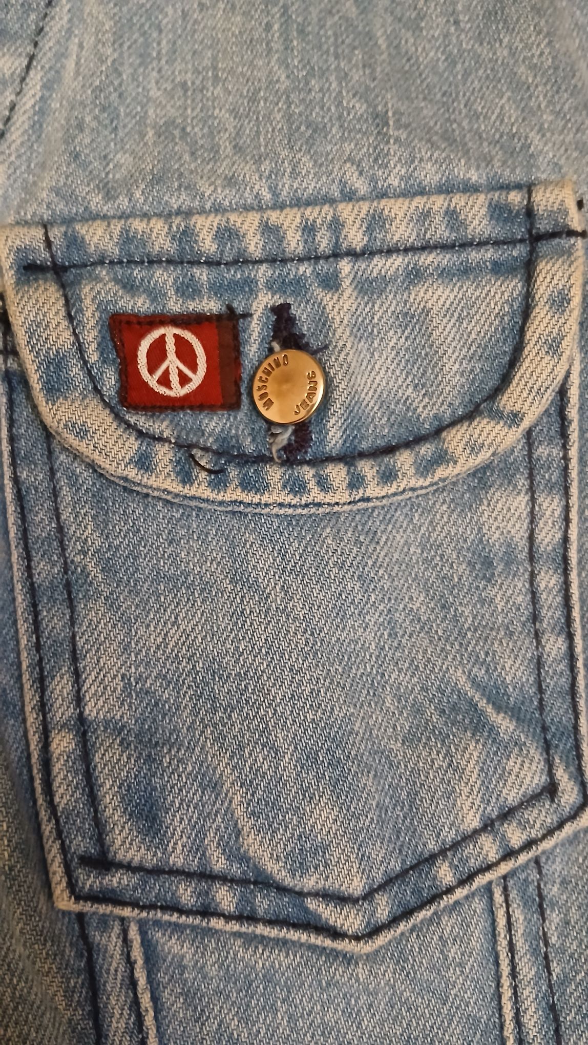MOSHİNO Jeans Orjinal mont — görsel 4/7