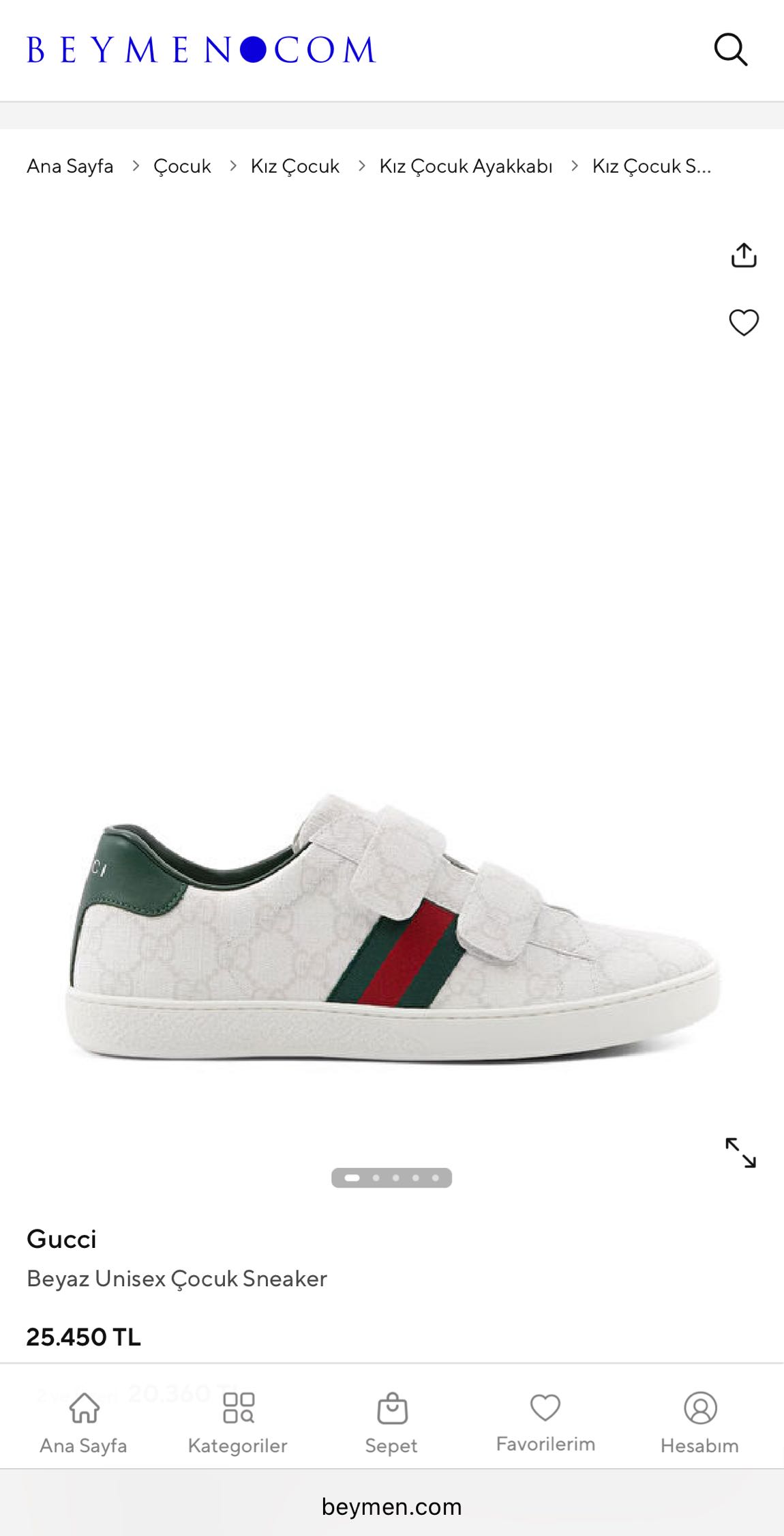 Gucci sneaker — görsel 2/8