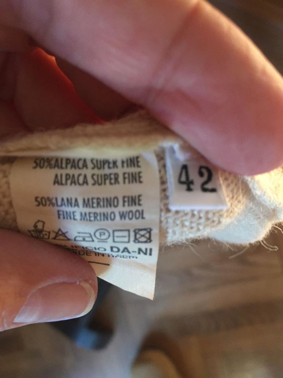 Krem XL / 42 Vakko Hırka — görsel 7/7