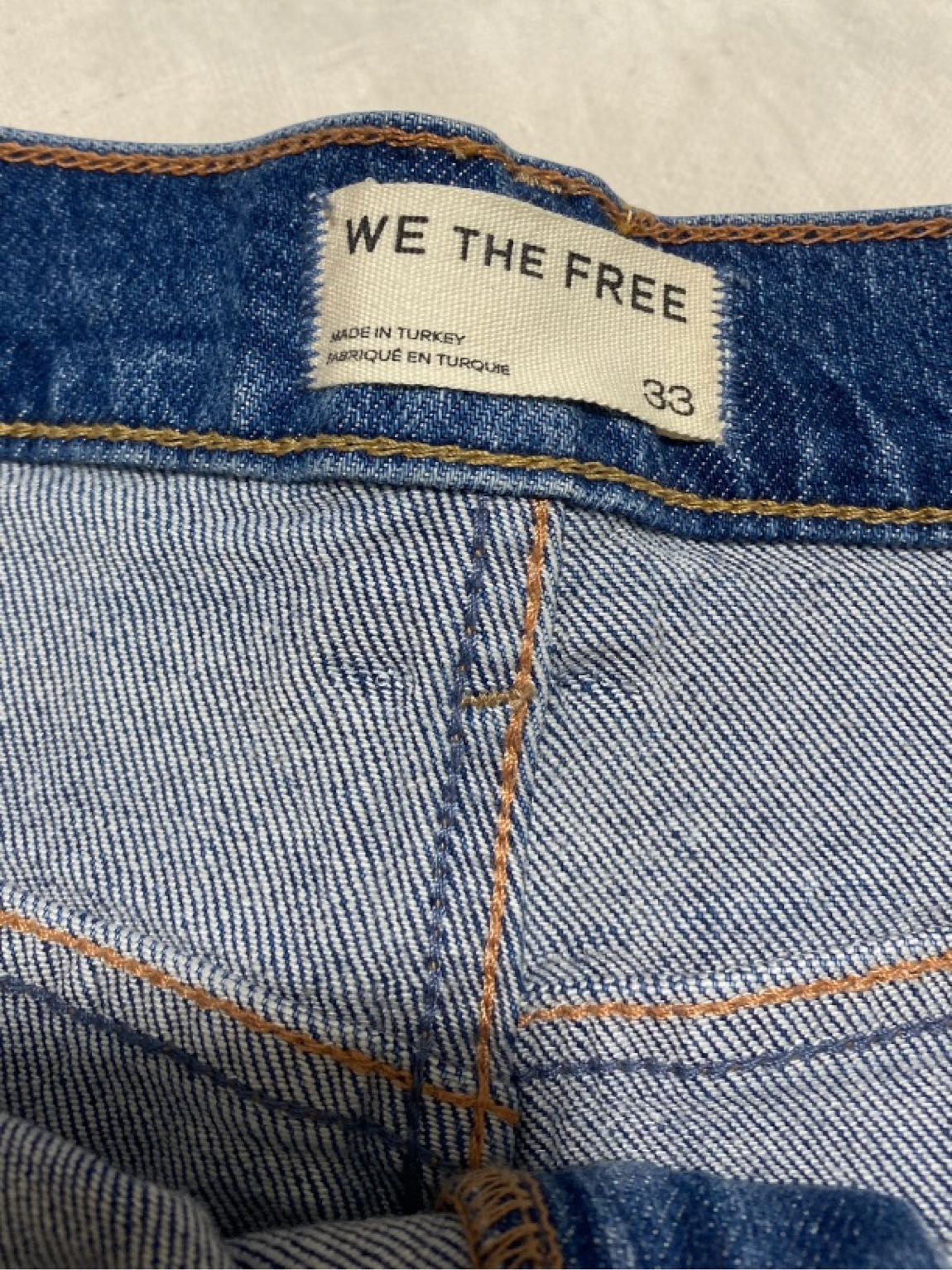 Free People Risk Taker Mid-Rise Jeans — görsel 7/8