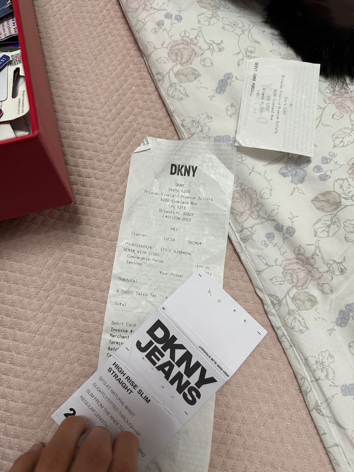 DKNY TAŞLI JEAN — görsel 8/8
