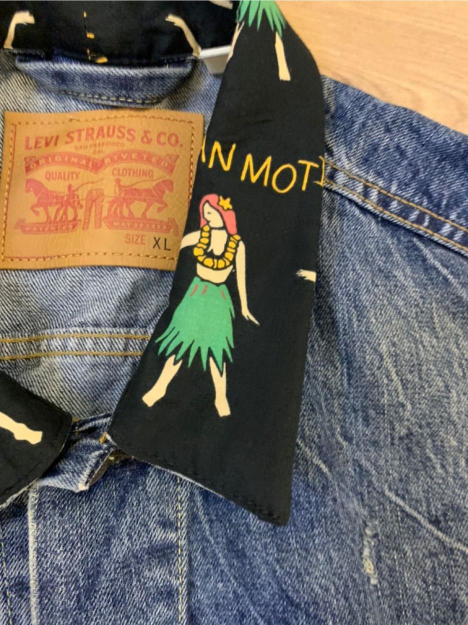 Levis Hawaii Collar Denim Jacket — görsel 4/6