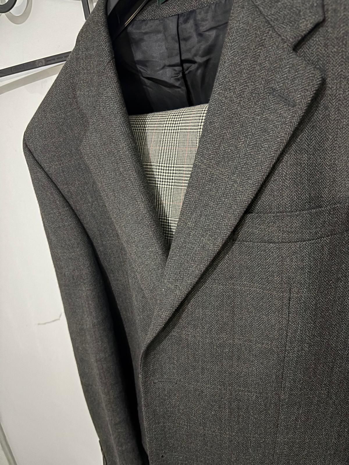 Ralph Lauren Balıksırtı Koyu Gri Ceket — görsel 6/7