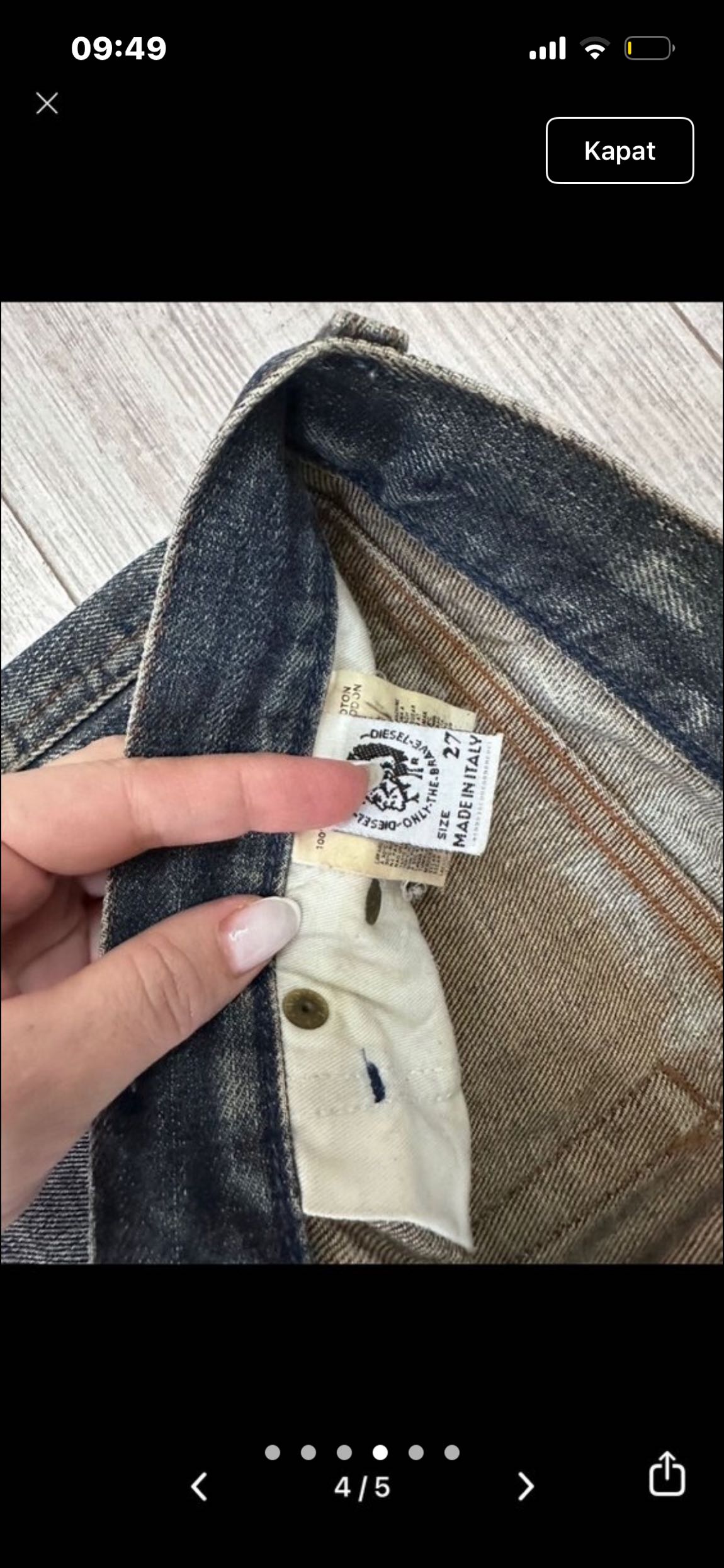 Diesel jean pantolon — görsel 2/4