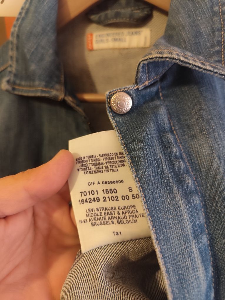 Levi's Engineered Kot Ceket S Beden — görsel 6/6
