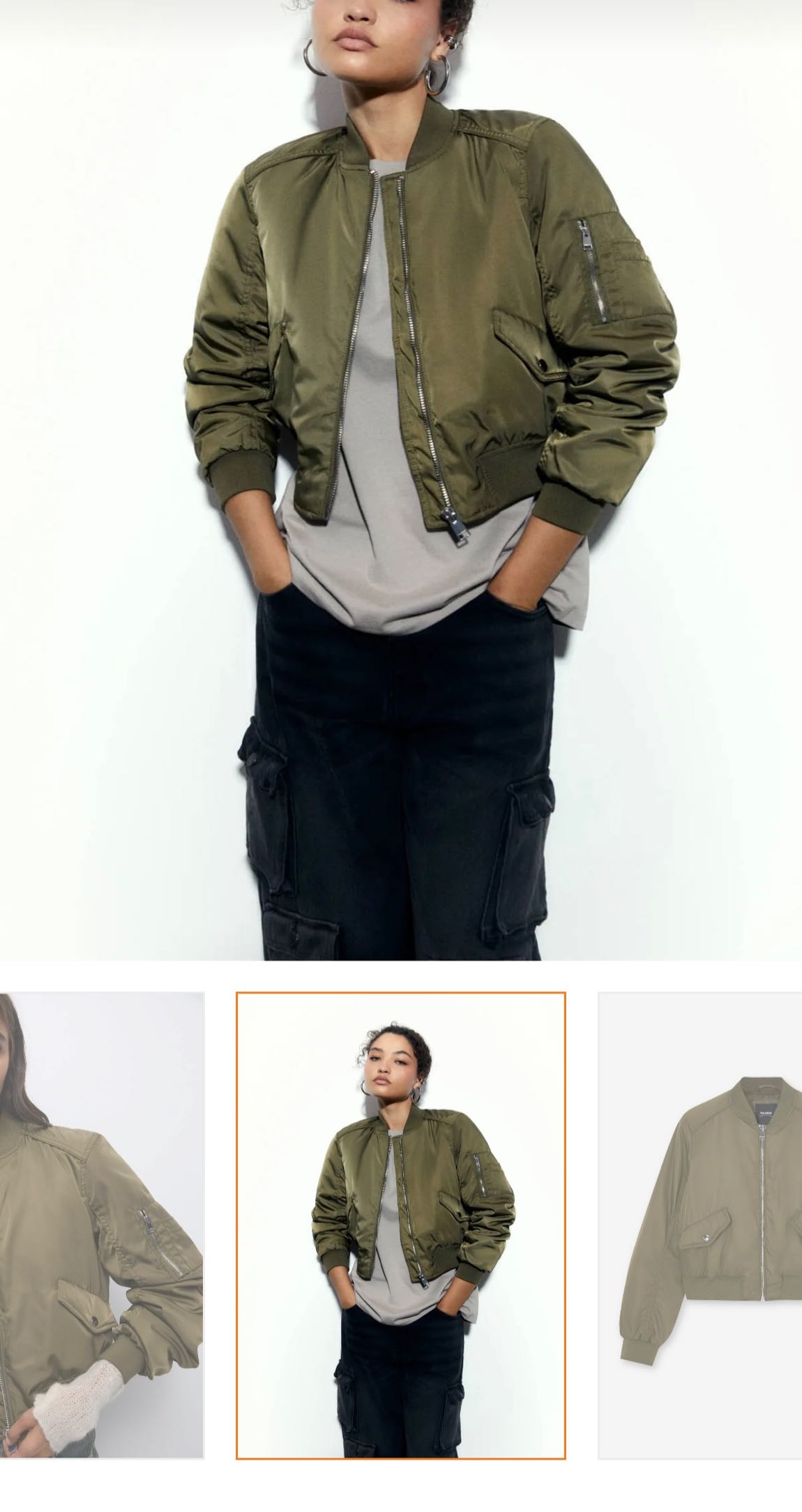 Pull bear bomber ceket — görsel 2/6