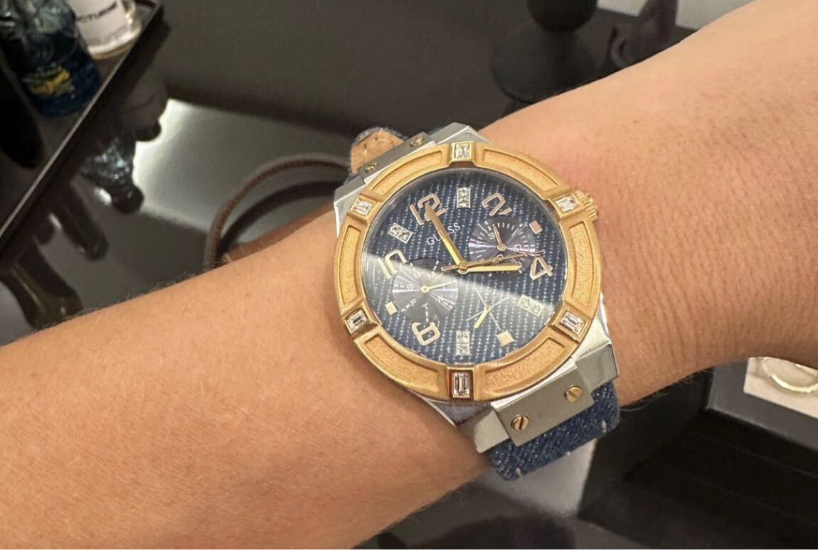 Guess denim saat — görsel 2/5