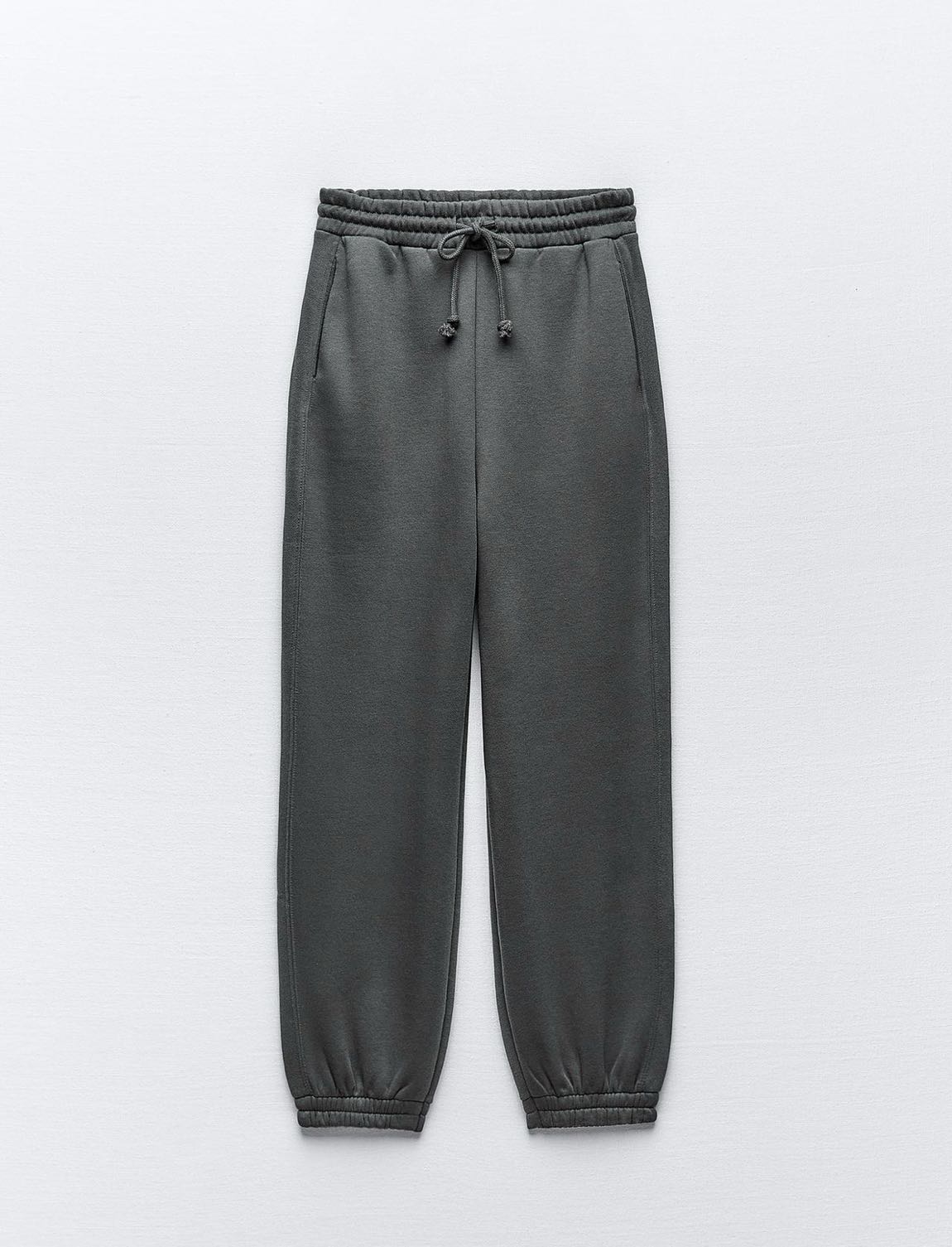Zara Gri Sweatshirt ve jogger pantolon — görsel 2/6