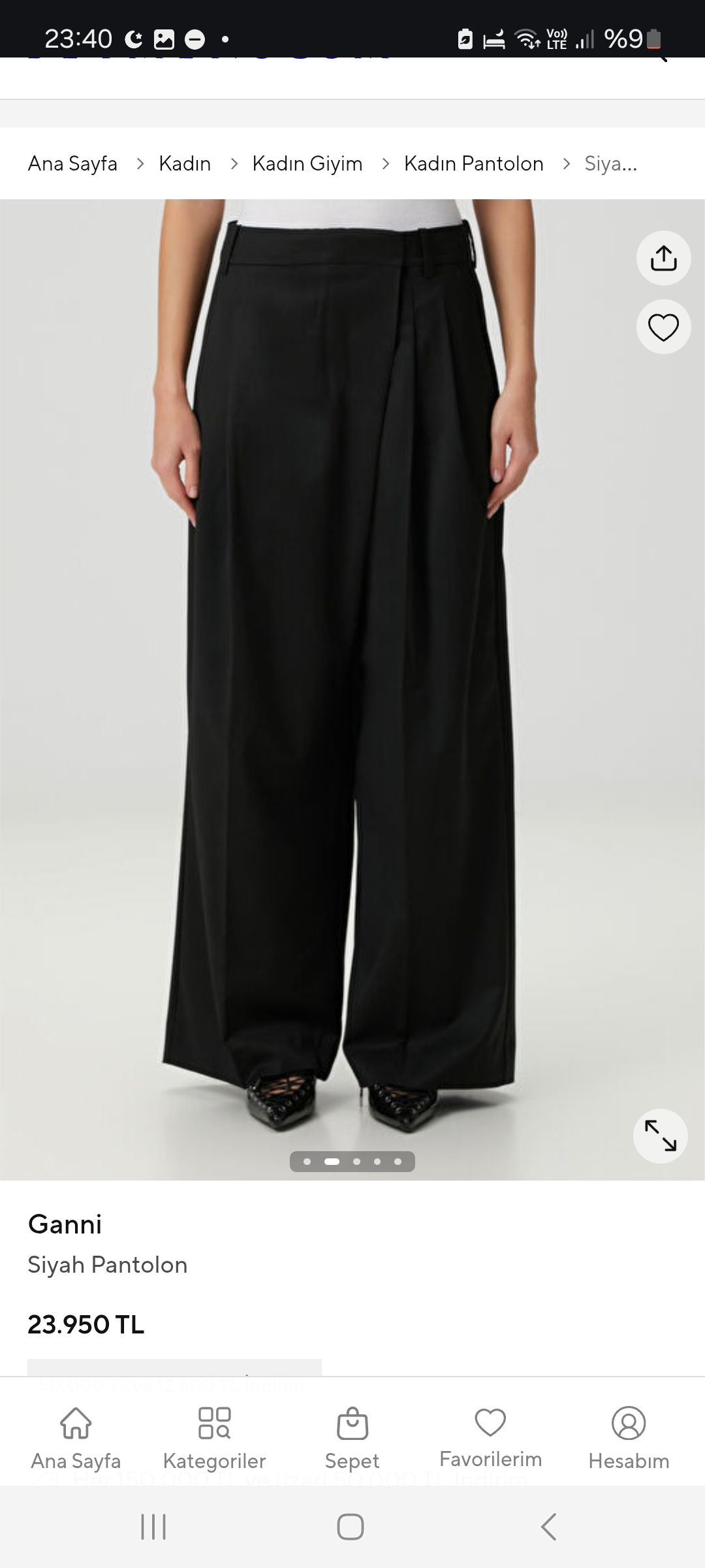 GANNI Pantalon — görsel 8/8