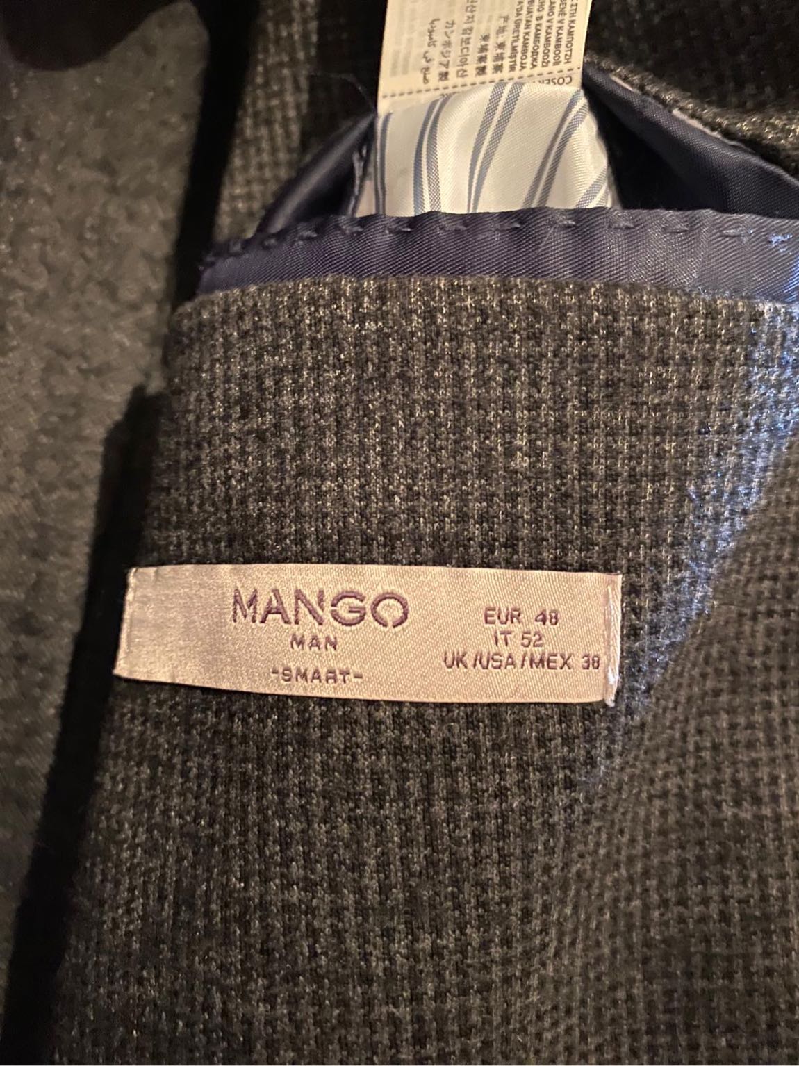 Erkek ceket Mango — görsel 4/5