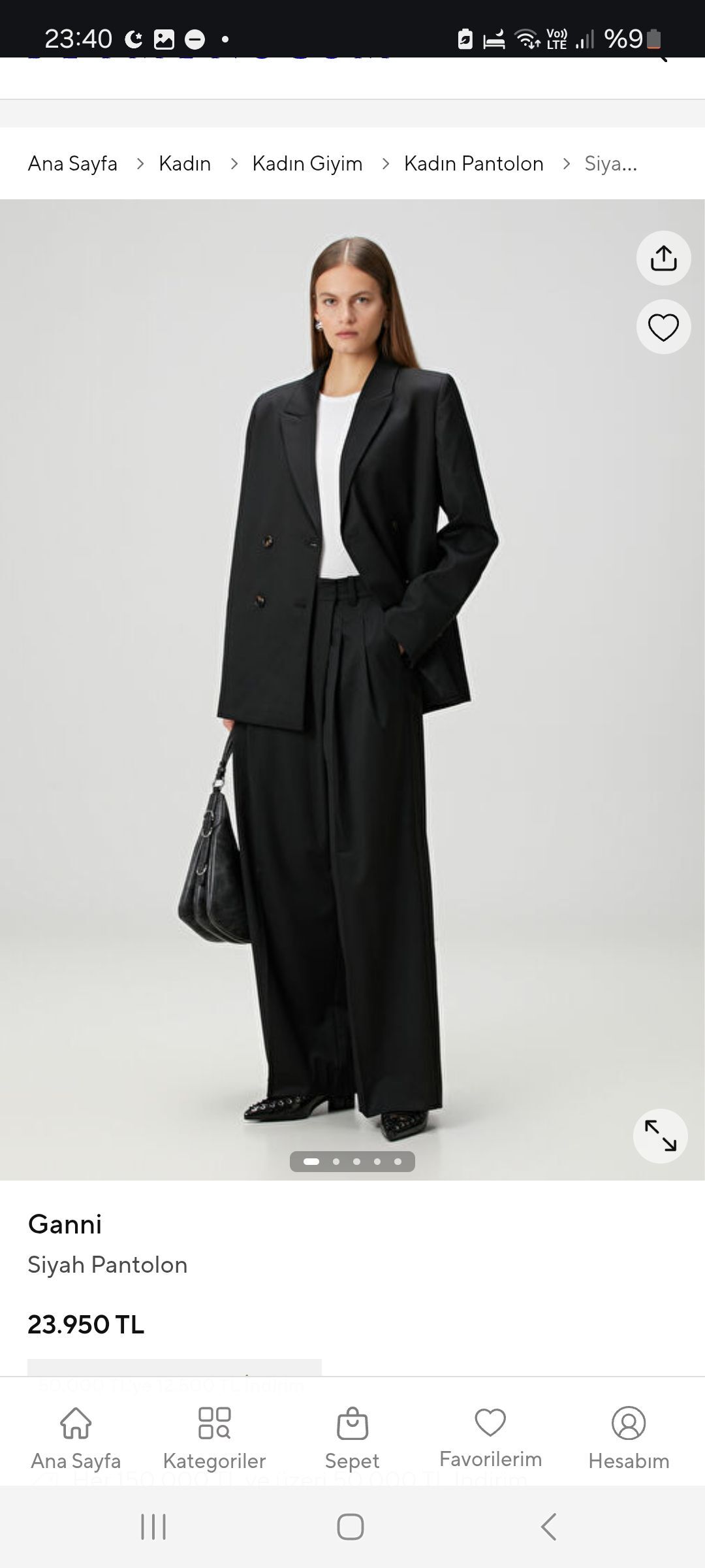 GANNI Pantalon — görsel 7/8