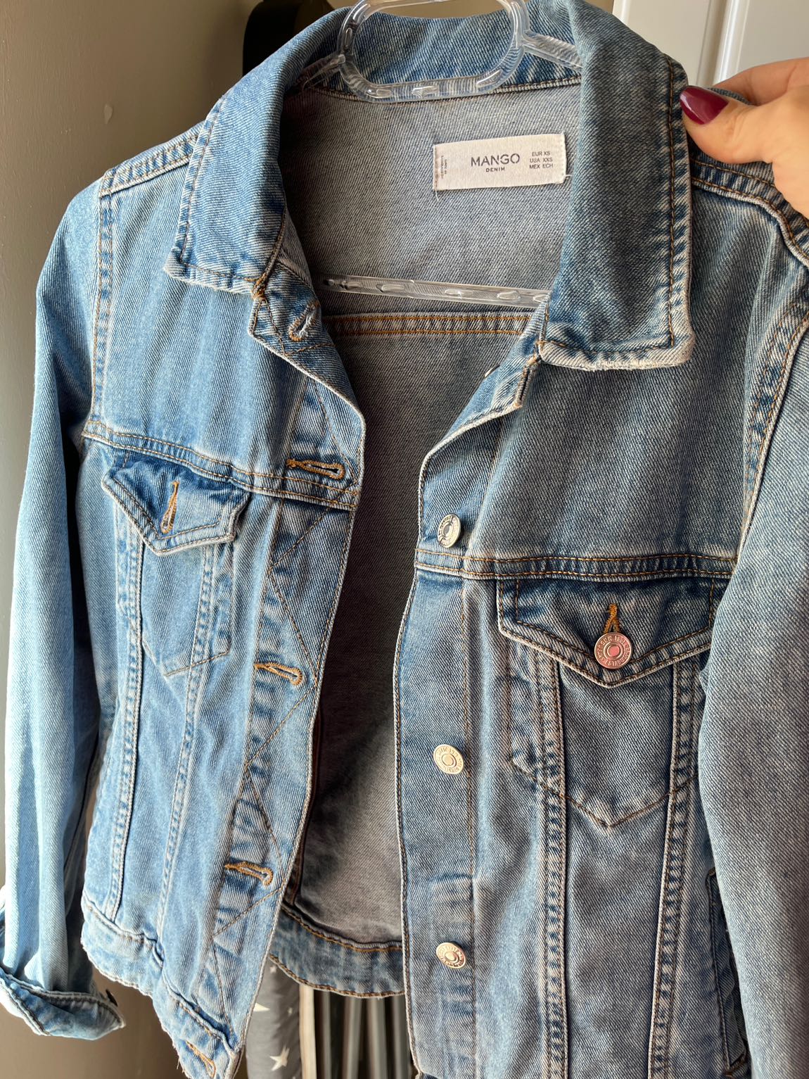 Mango denim ceket — görsel 4/5