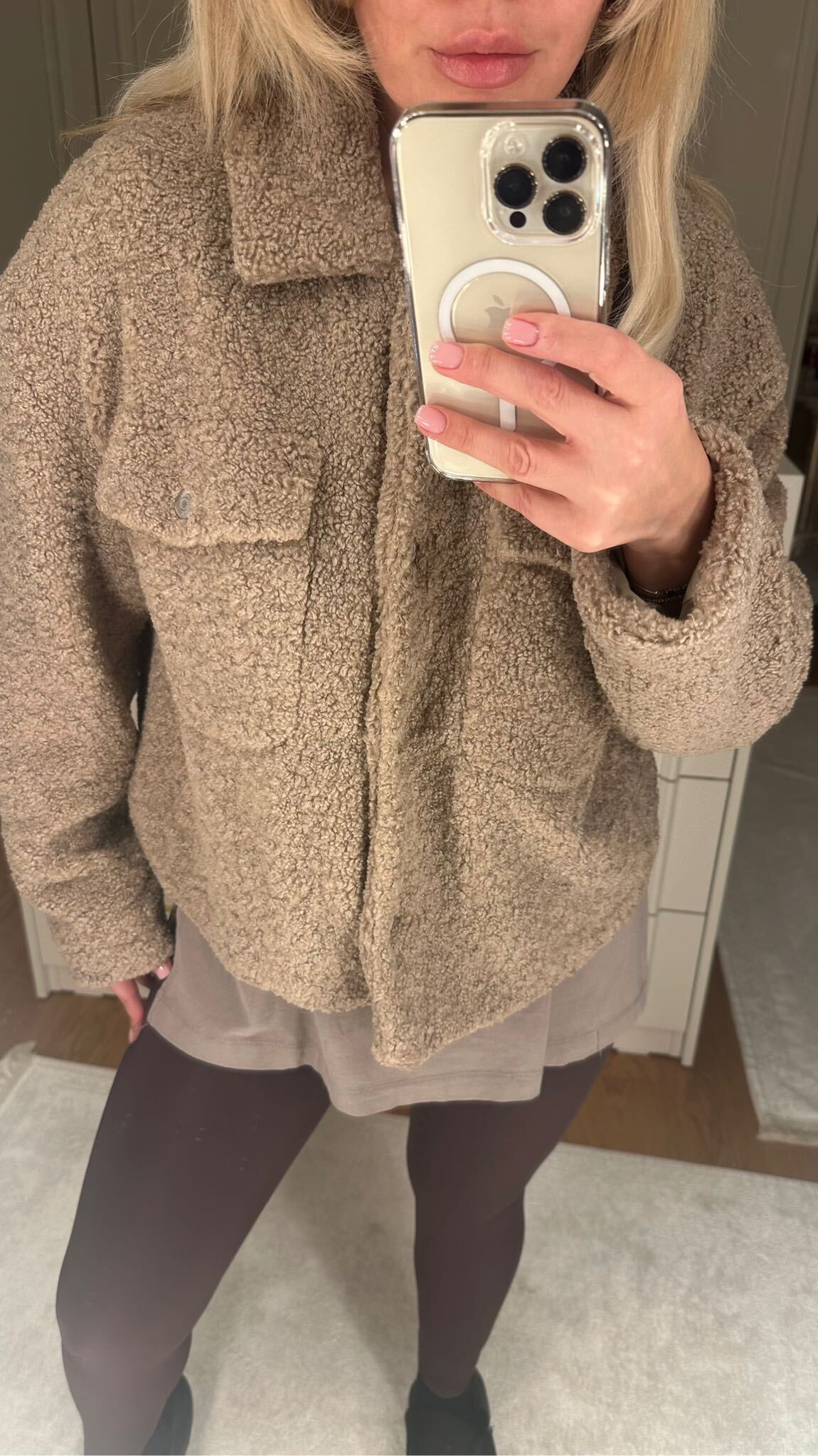 Zara teddy ceket — görsel 2/7