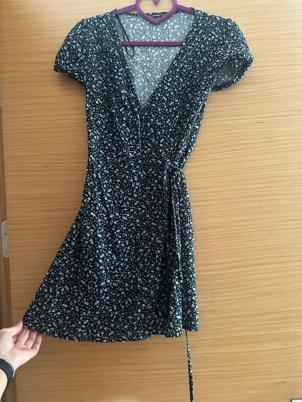 Bershka mini kruvaze elbise — görsel 4/6