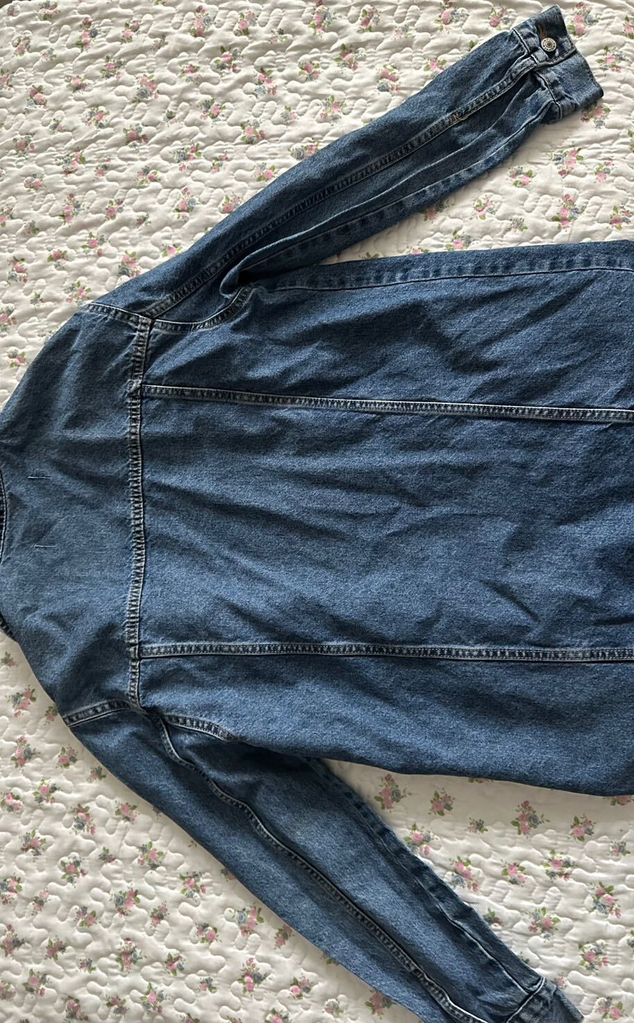 Y2k Killstar Grunge Oversize Denim Top💙 — görsel 7/7