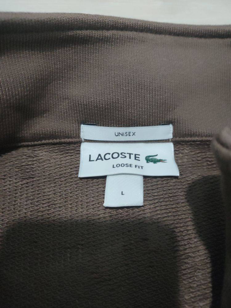Lacoste fermuarlı defolu sweatshirt — görsel 2/8