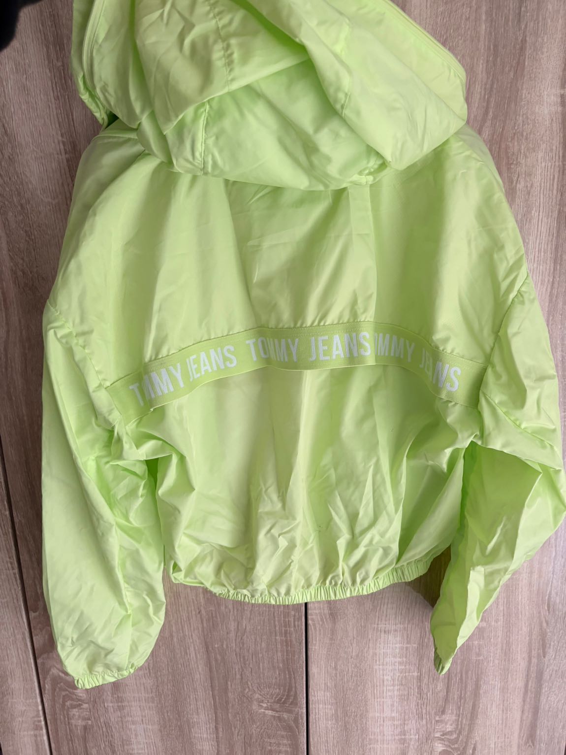 Tommy Hilfiger Kapüşonlu Yağmurluk Yeşil — görsel 5/8