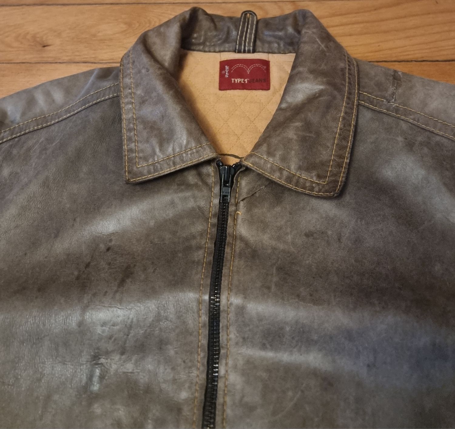 Levi's Vintage 90's Deri Ceket — görsel 4/7