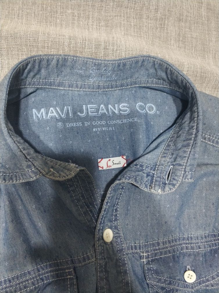 Mavi jeans gömlek — görsel 4/8