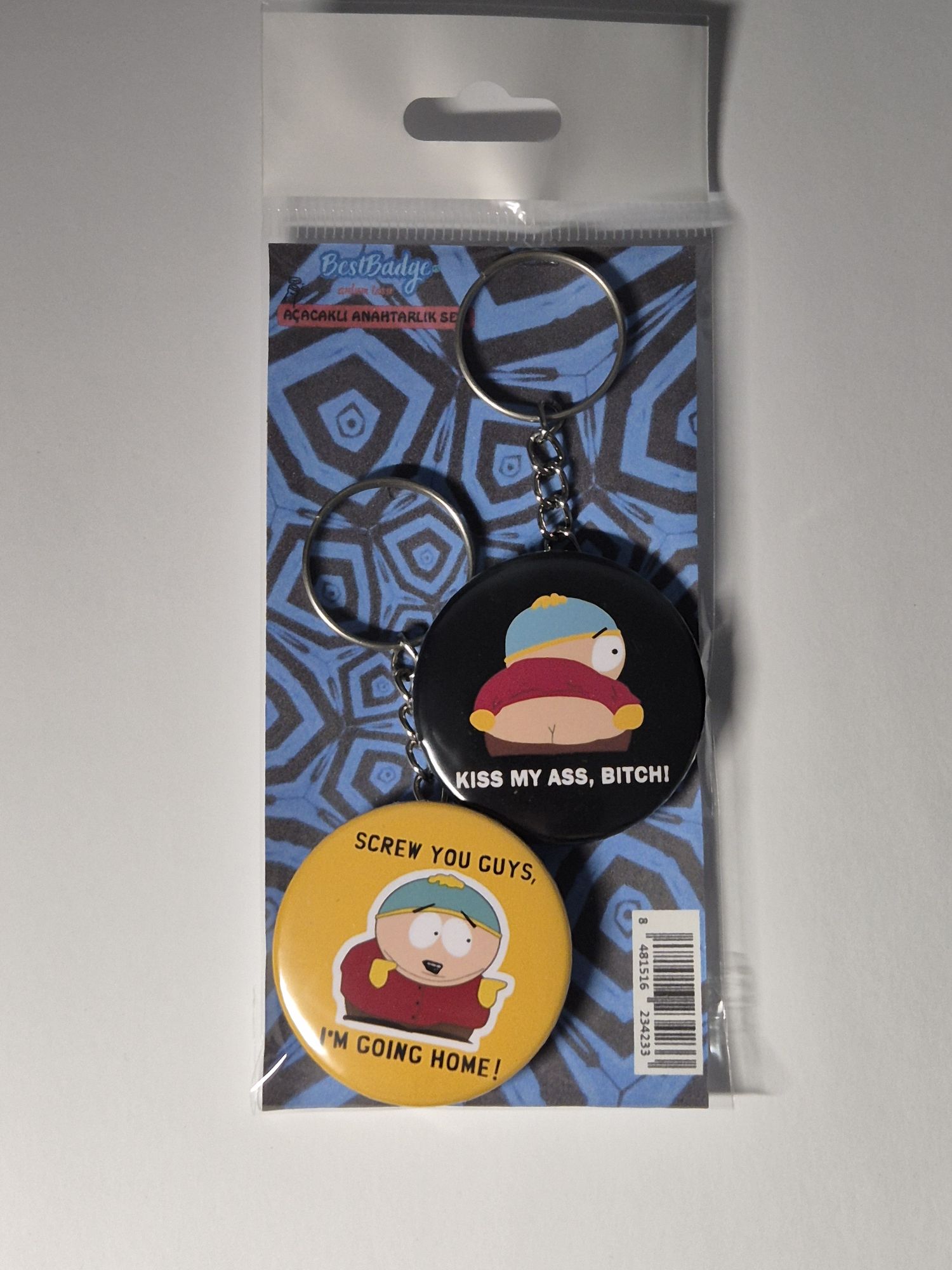 2'li Eric Cartman Anahtarlık Seti — görsel 6/6