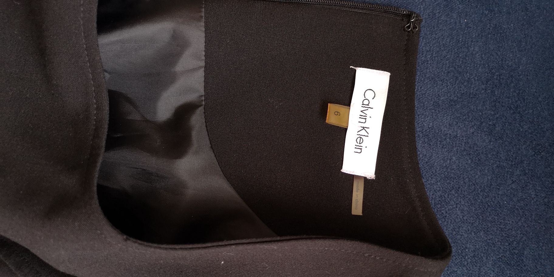 Calvin Klein siyah elbise — görsel 6/7