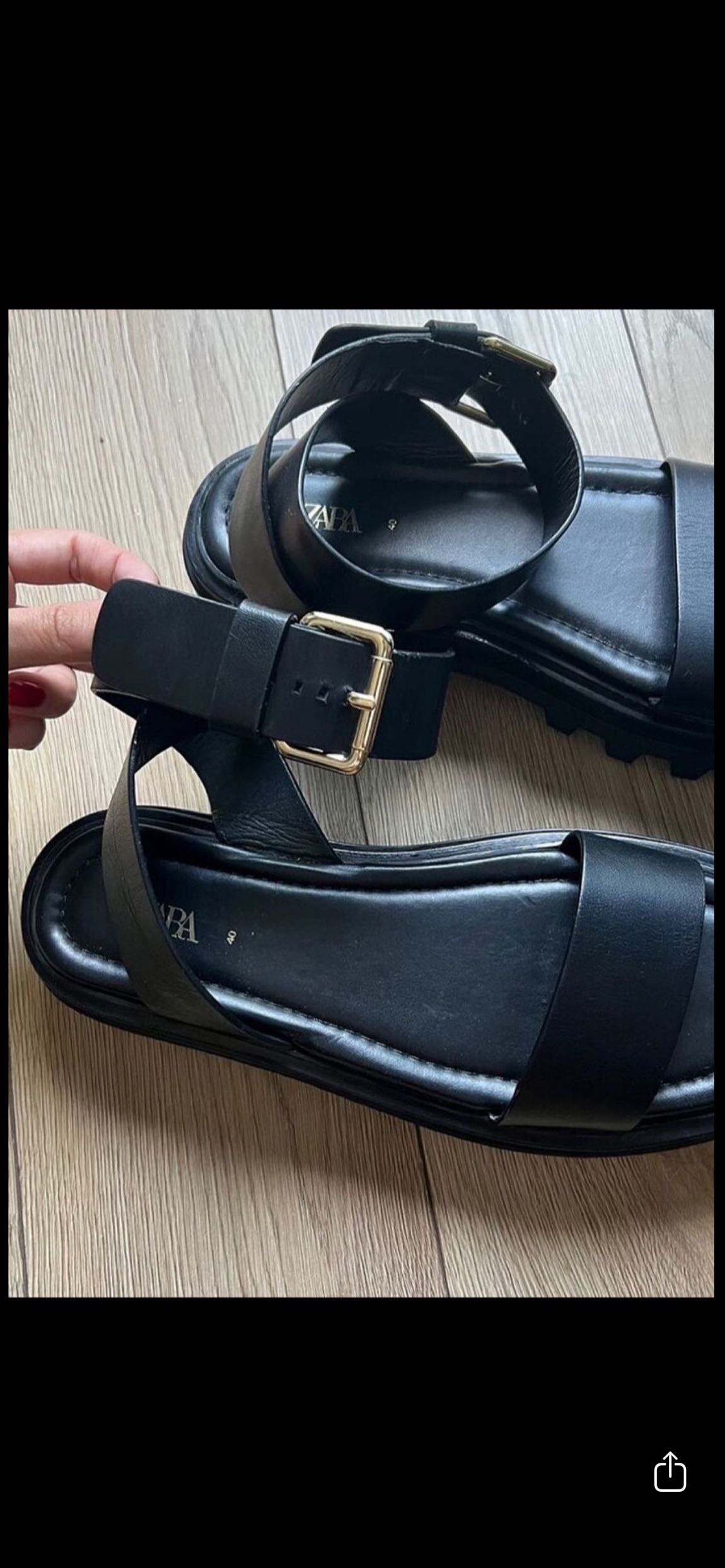Zara sandalet — görsel 3/7