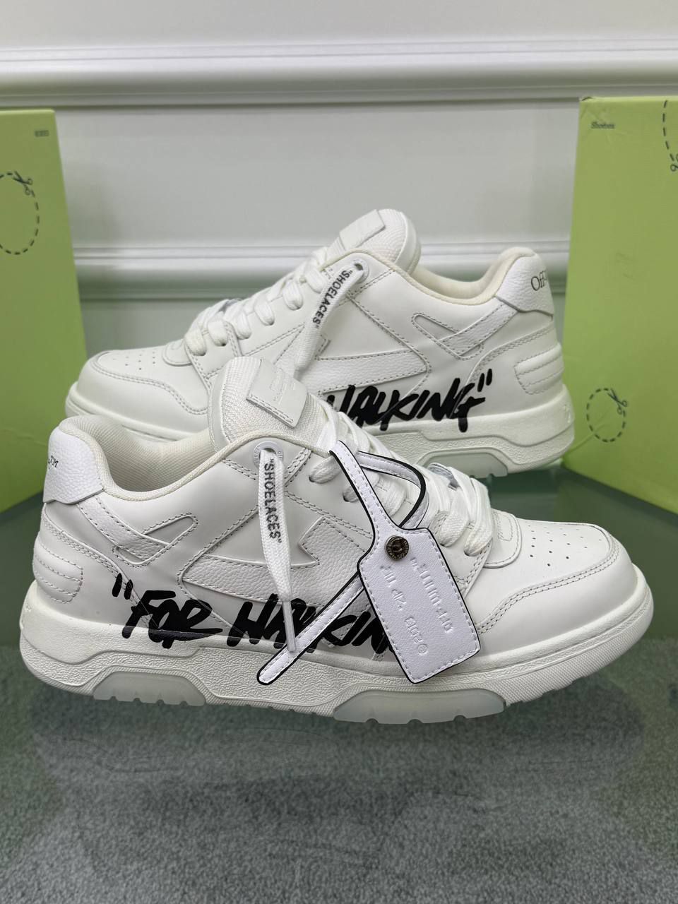 Off White Beyaz Sneaker Erkek Ayakkabı — görsel 2/7