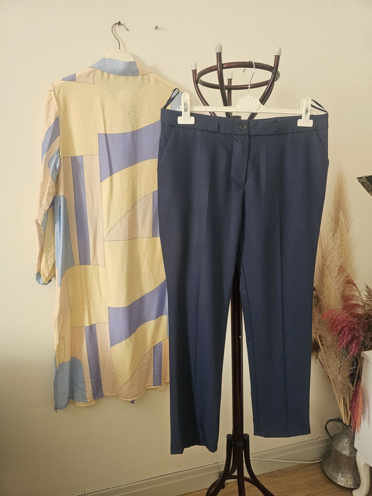 uzun tunik pantolon kombin — görsel 4/8