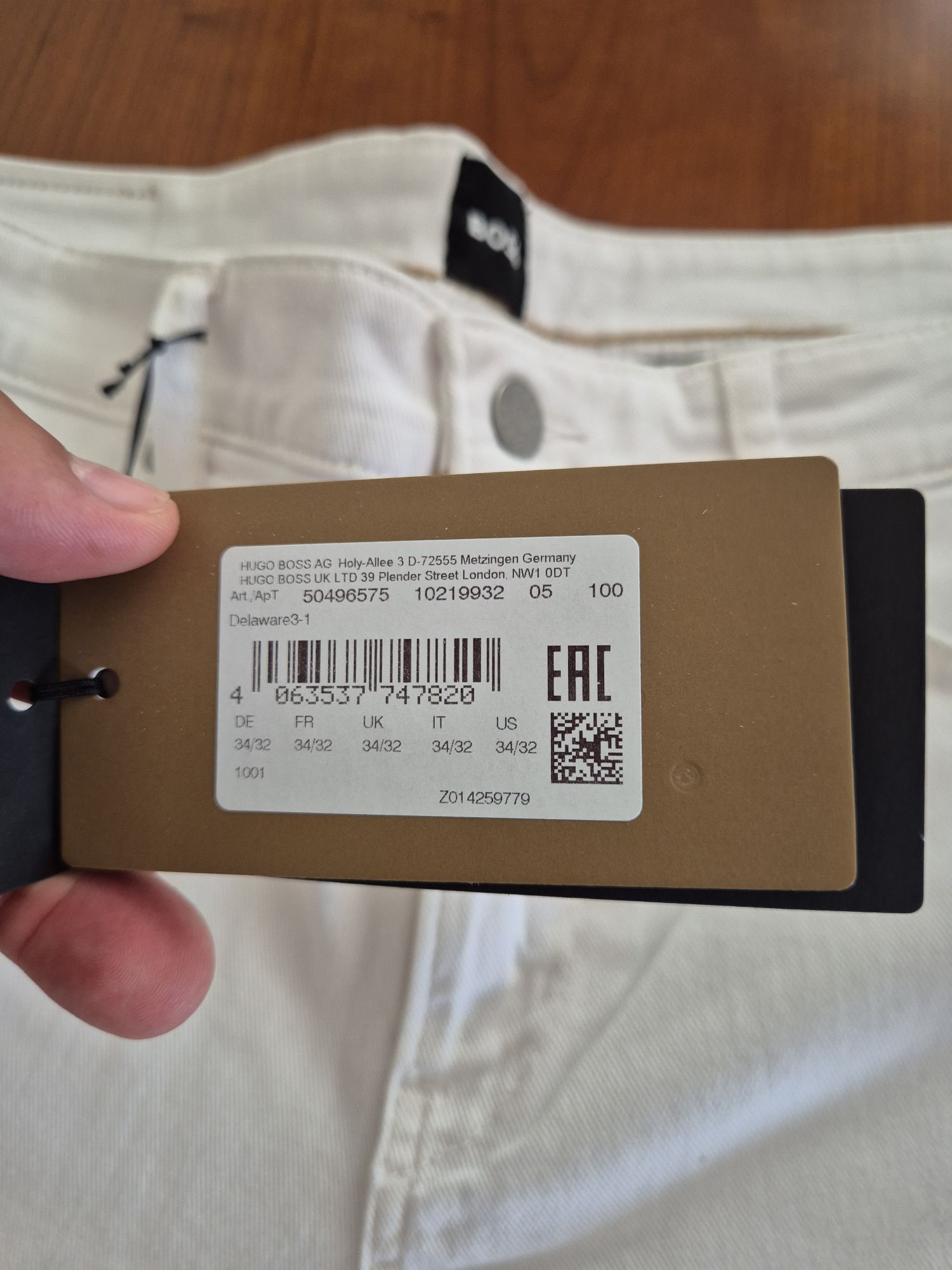 HUGO BOSS KOT PANTOLON — görsel 4/10