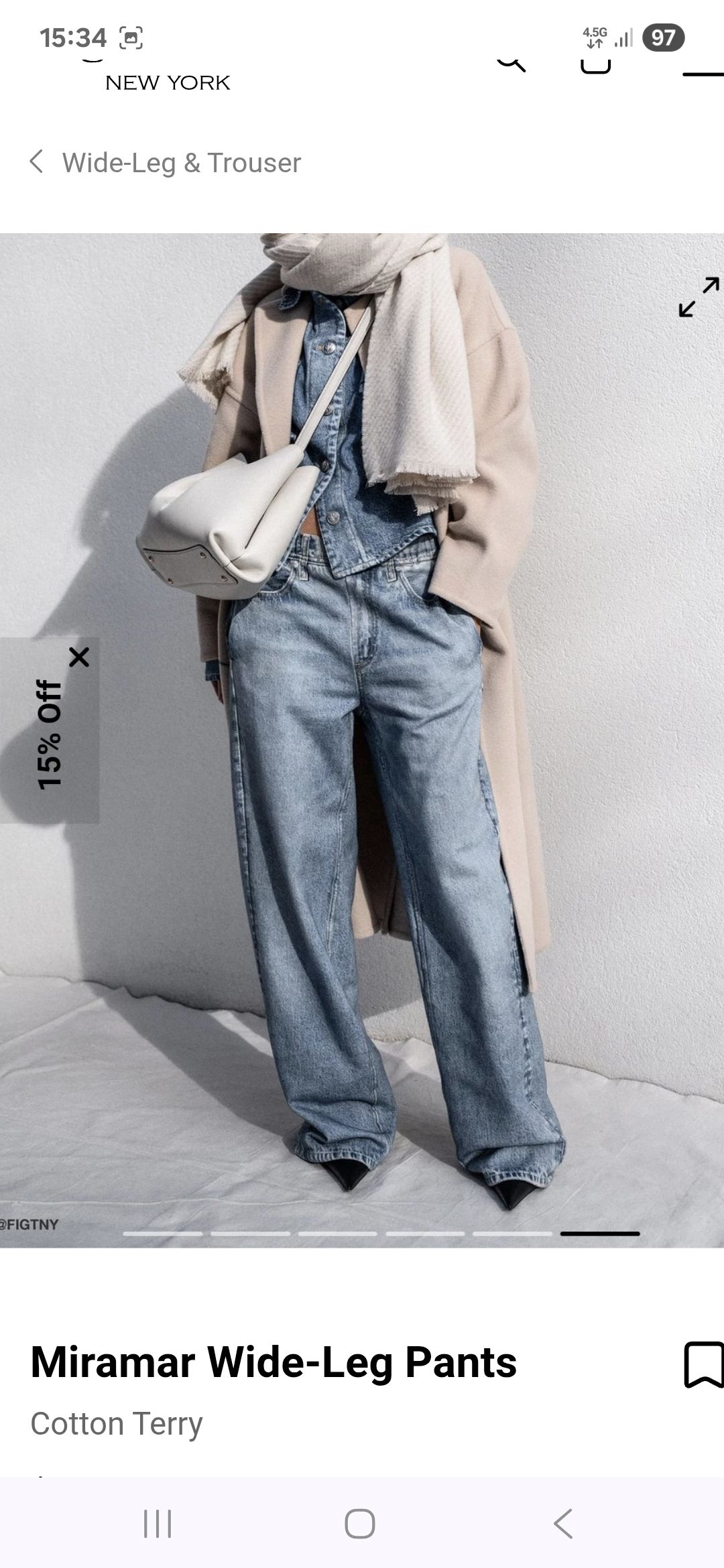 RAG&BONE BUZ MAVİ JEAN — görsel 5/20