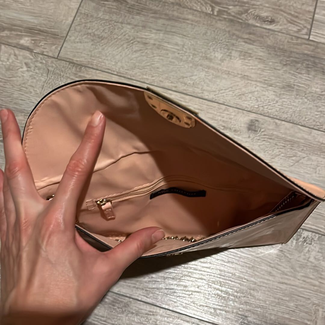 Nude clutch el çantası — görsel 5/8