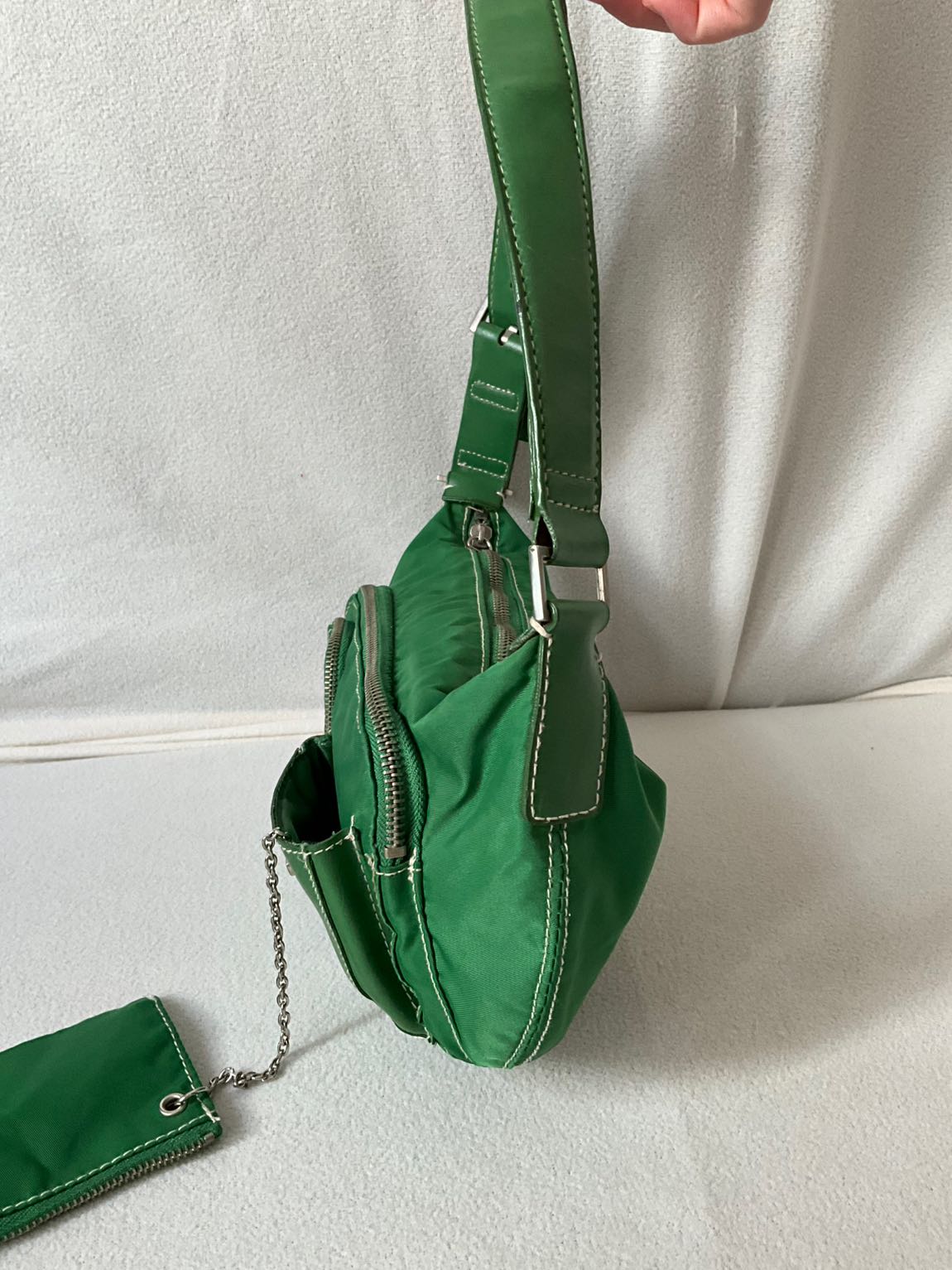 mango vintage y2k çanta💚 — görsel 5/7