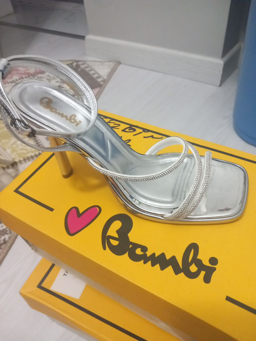 Gümüş Bambi Sandalet — görsel 4/7