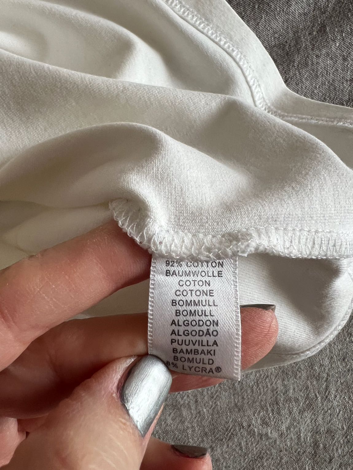 Burberry Beyaz Uzun Kollu Bluz — görsel 5/5