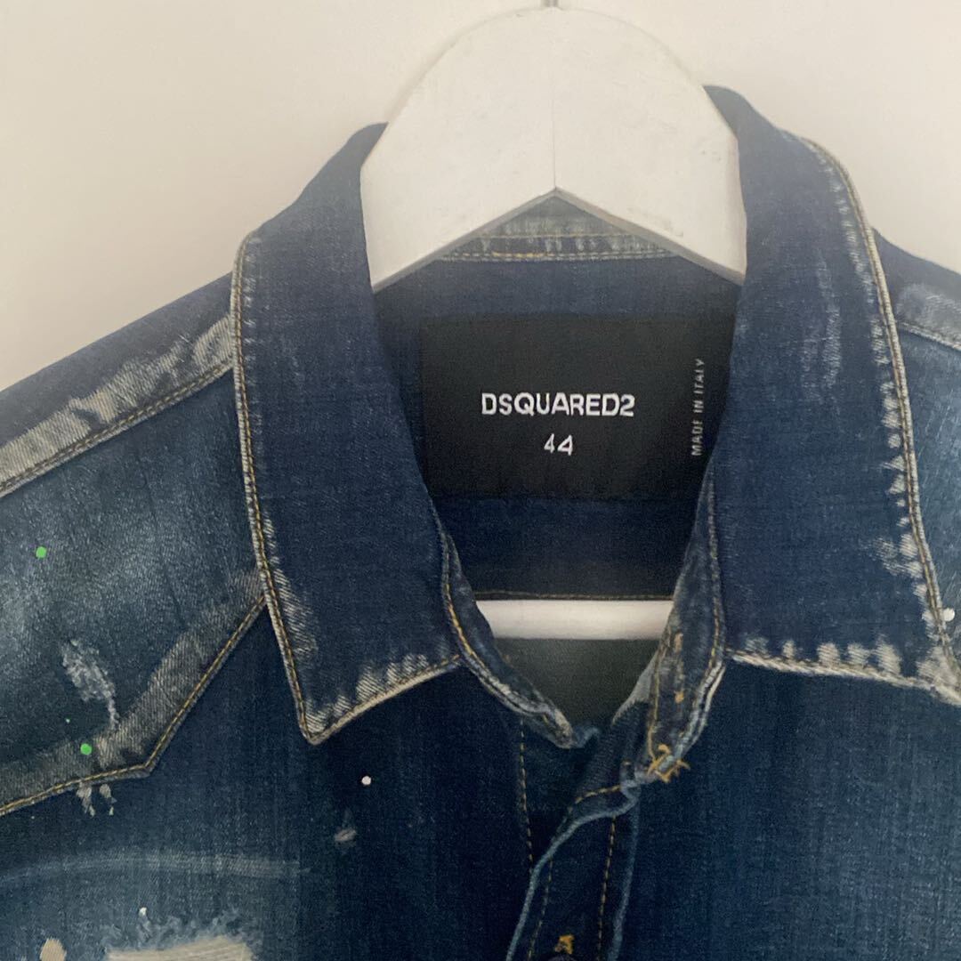 DSQUARED kot gömlek — görsel 3/7
