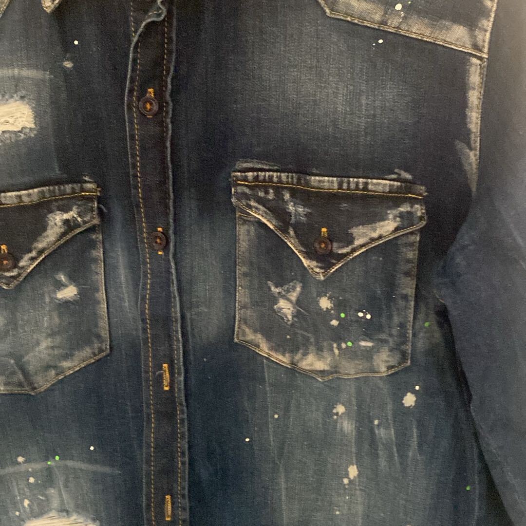 DSQUARED kot gömlek — görsel 2/7