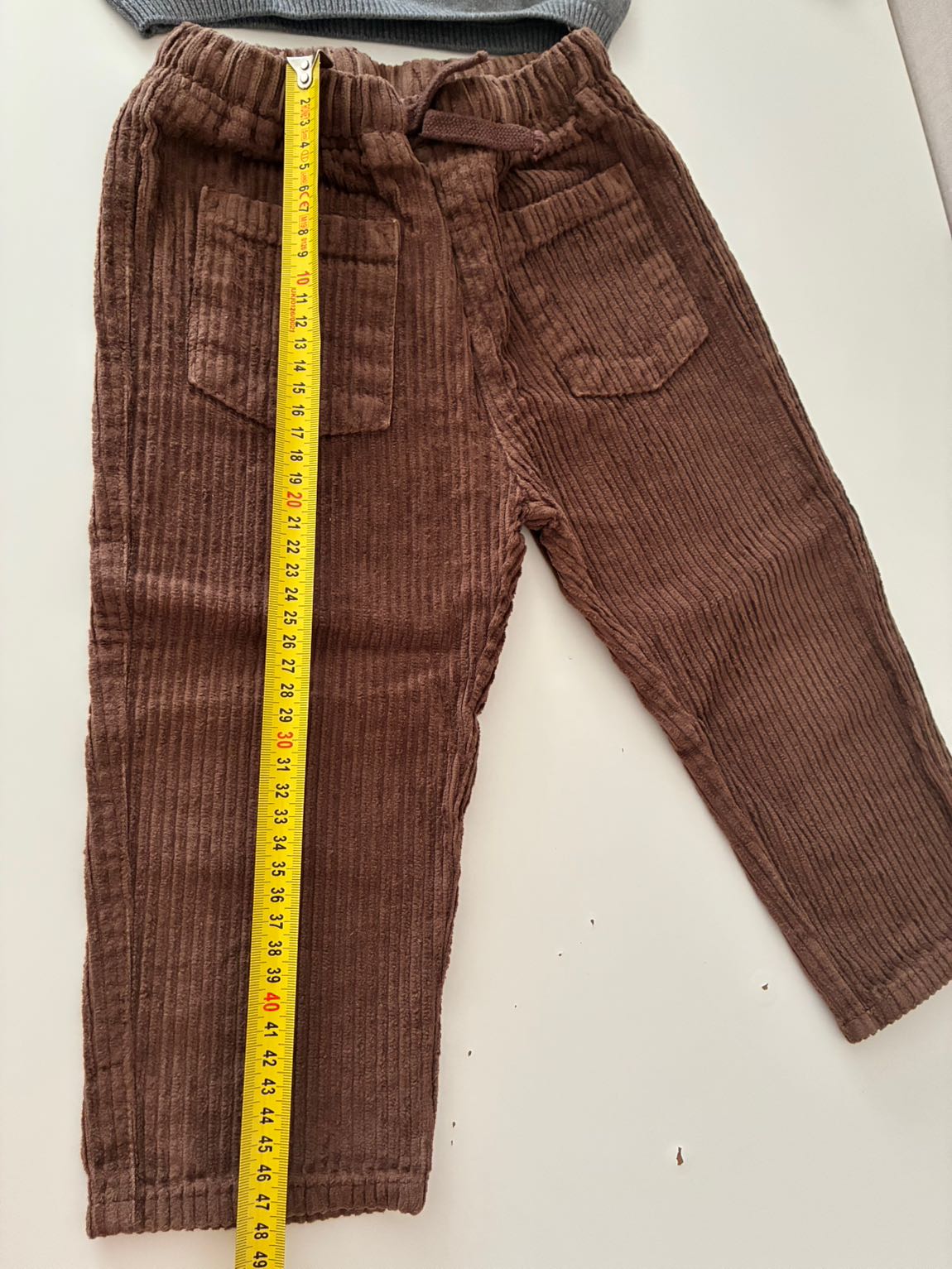 H&M Tilki Kazak Pantolon Bebek Takımı — görsel 3/7