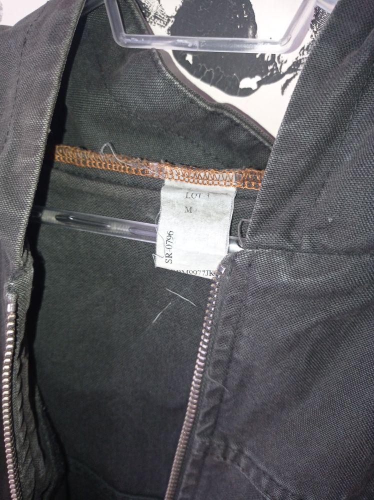 Kapüşonlu Oversize Bomber Kot Mont — görsel 5/5