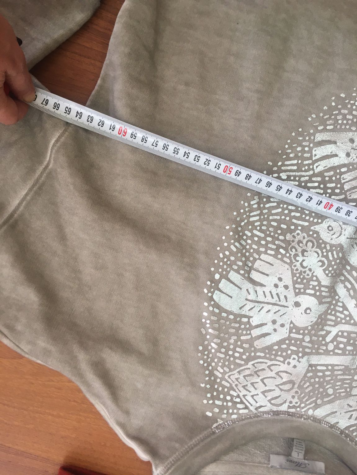 MAVİ JEANS SIFIR ETİKETLİ BEJ SWEATSHİRT — görsel 5/8