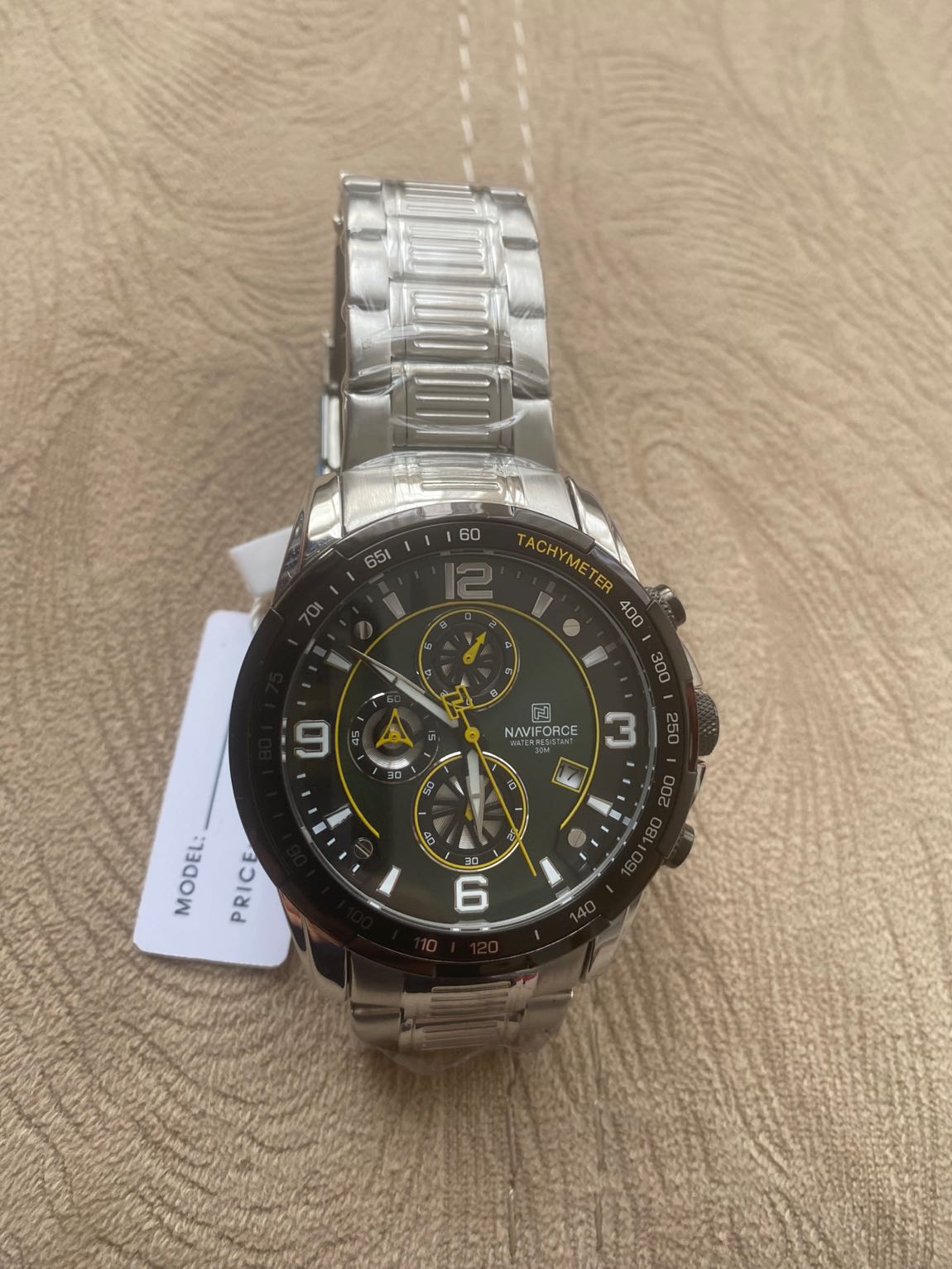Naviforce Kronometreli Çelik Kordon Saat — görsel 5/8