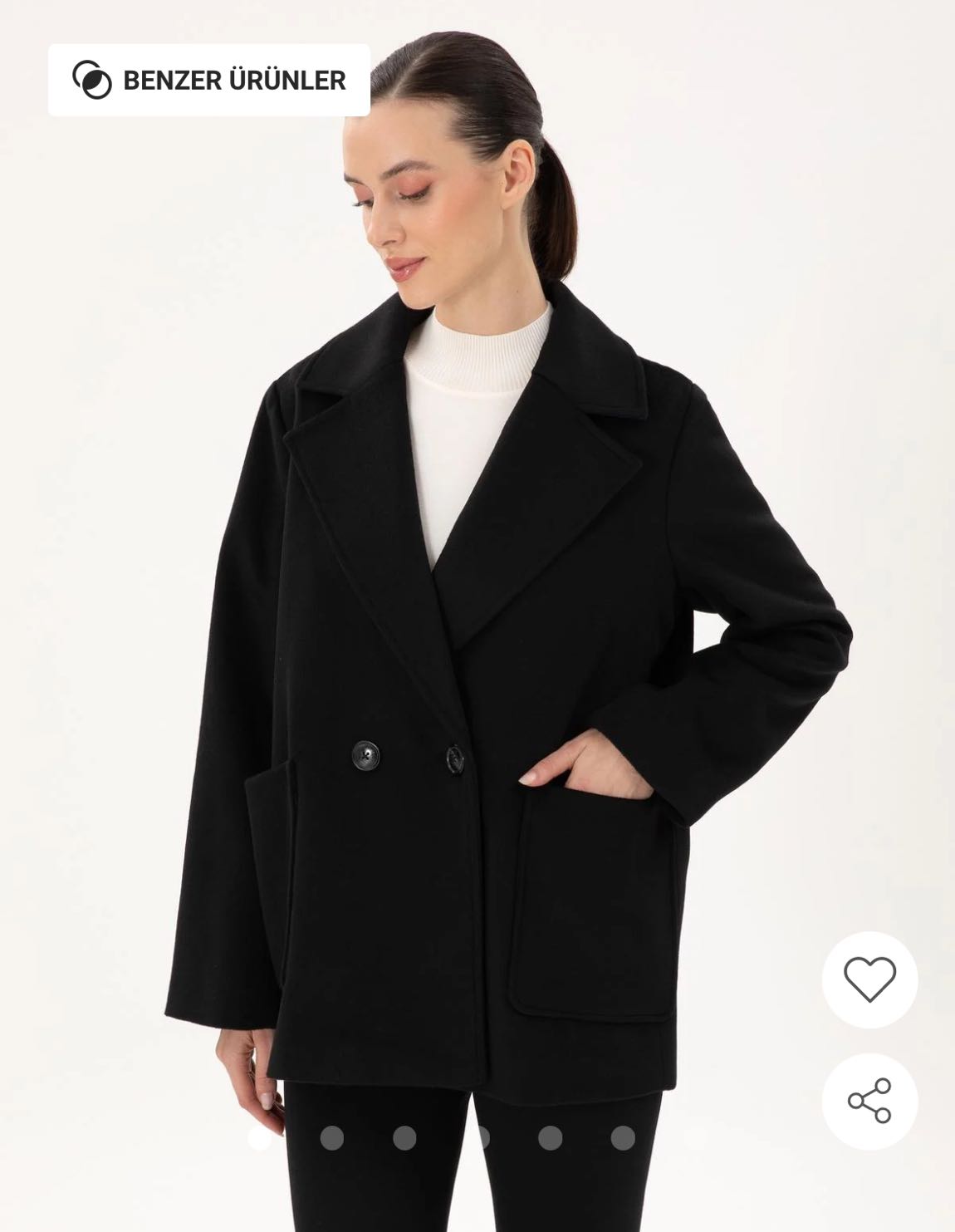 Pierre Cardin Kaşe Kaban — görsel 2/5