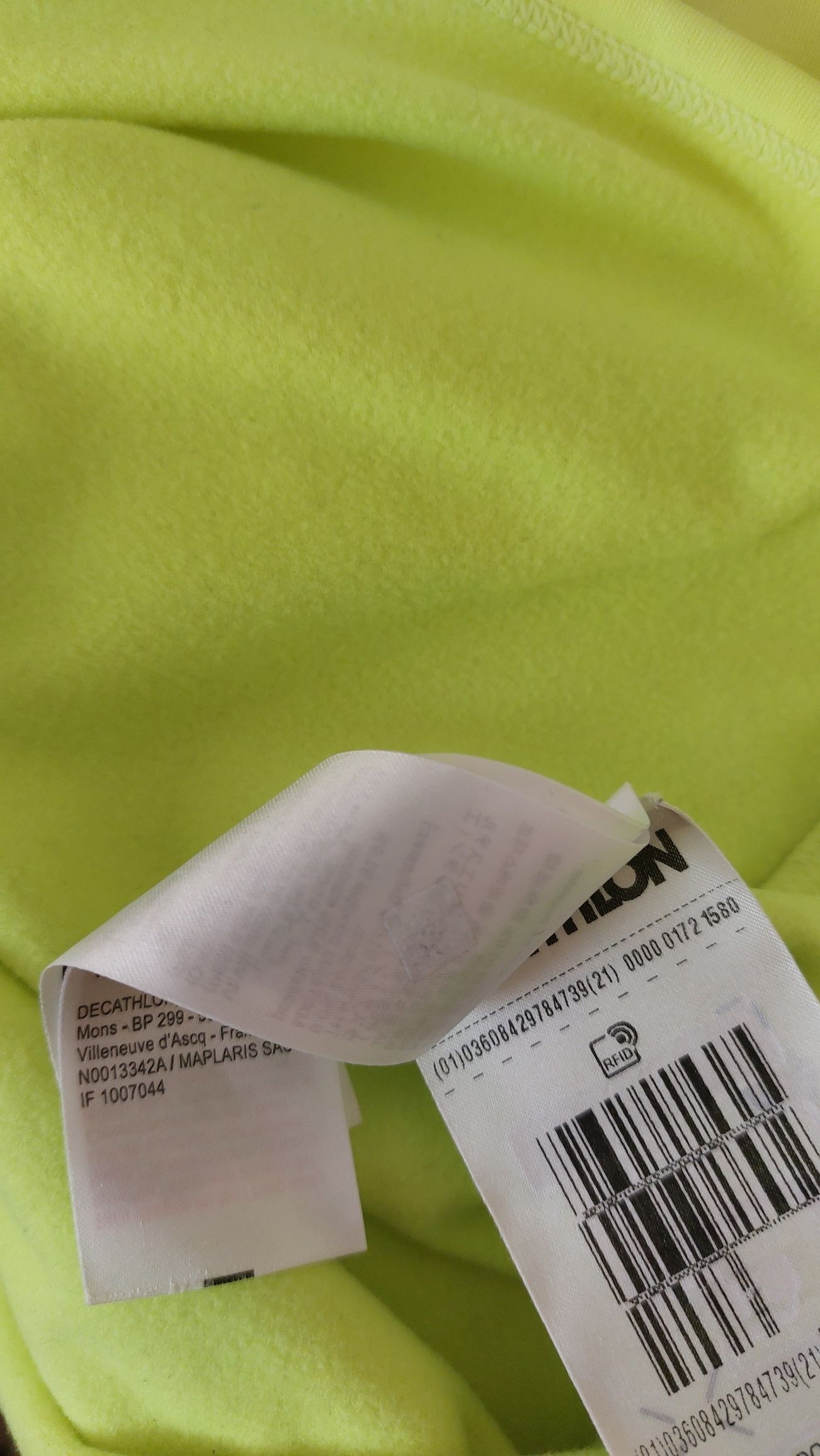 Decatlon Kalenji Koşu Neon Üst Sweat — görsel 5/5