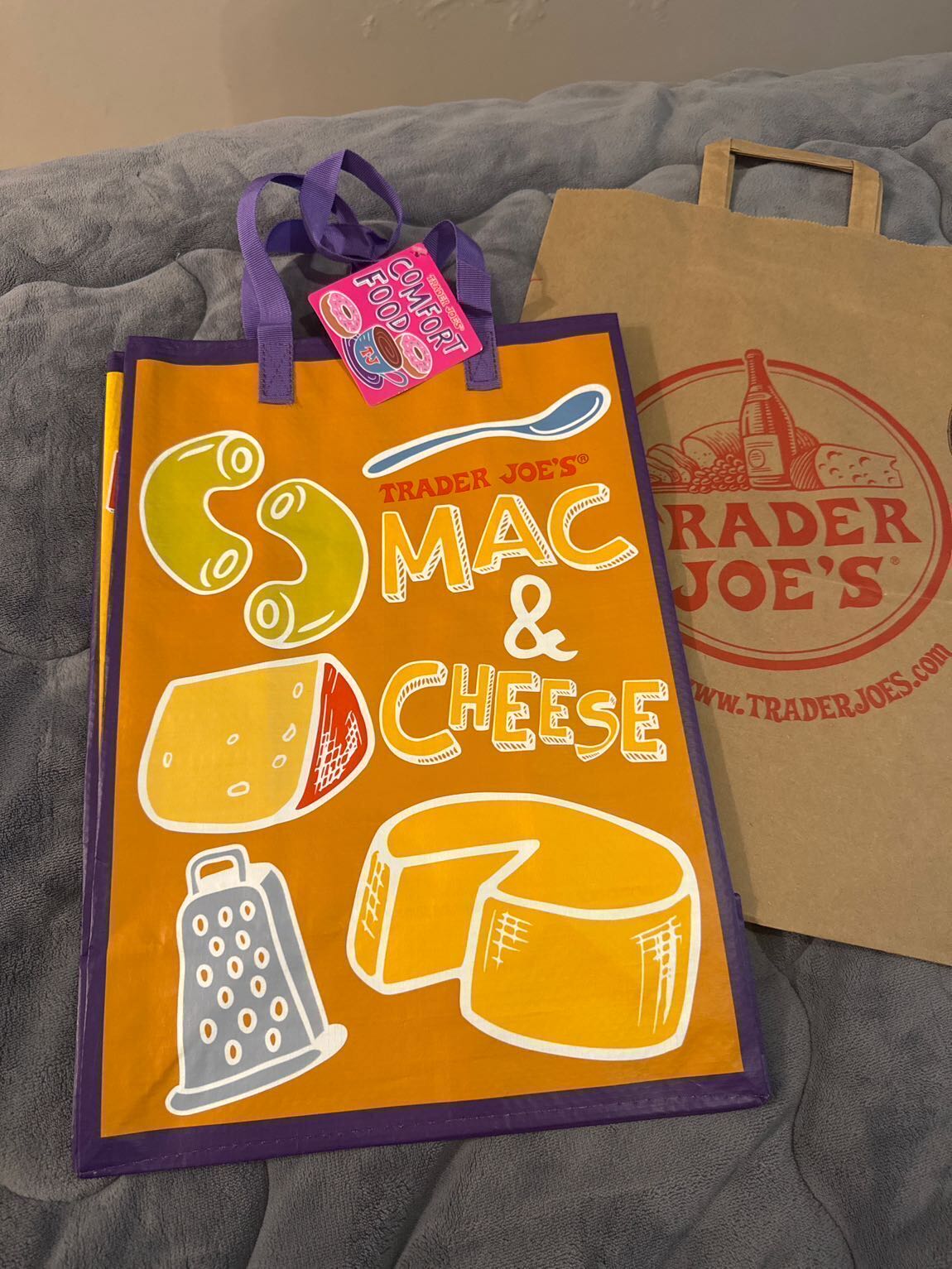 Trader Joe's Mac & Cheese Baskılı Turunc — görsel 4/4