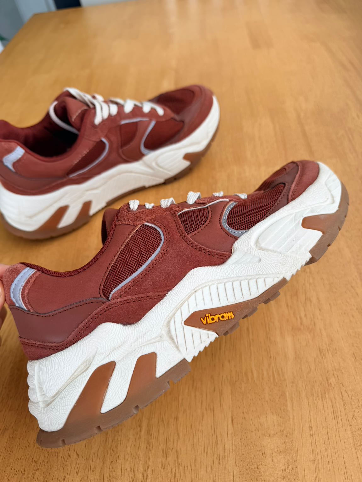 Oysho Kiremit Rengi Sneaker Spor Ayakkab — görsel 8/8