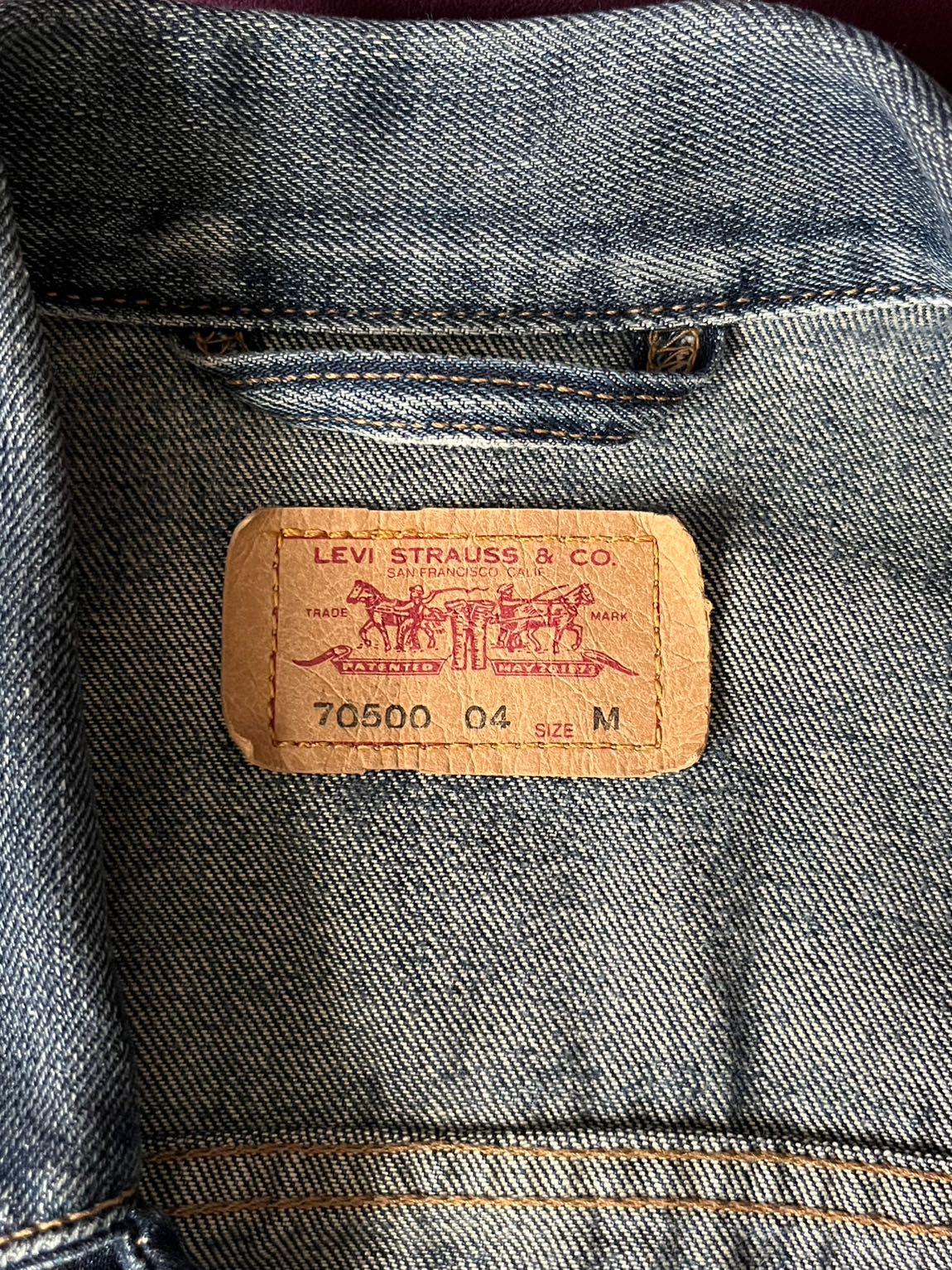 Levi’s cropped vintage kot ceket — görsel 3/8