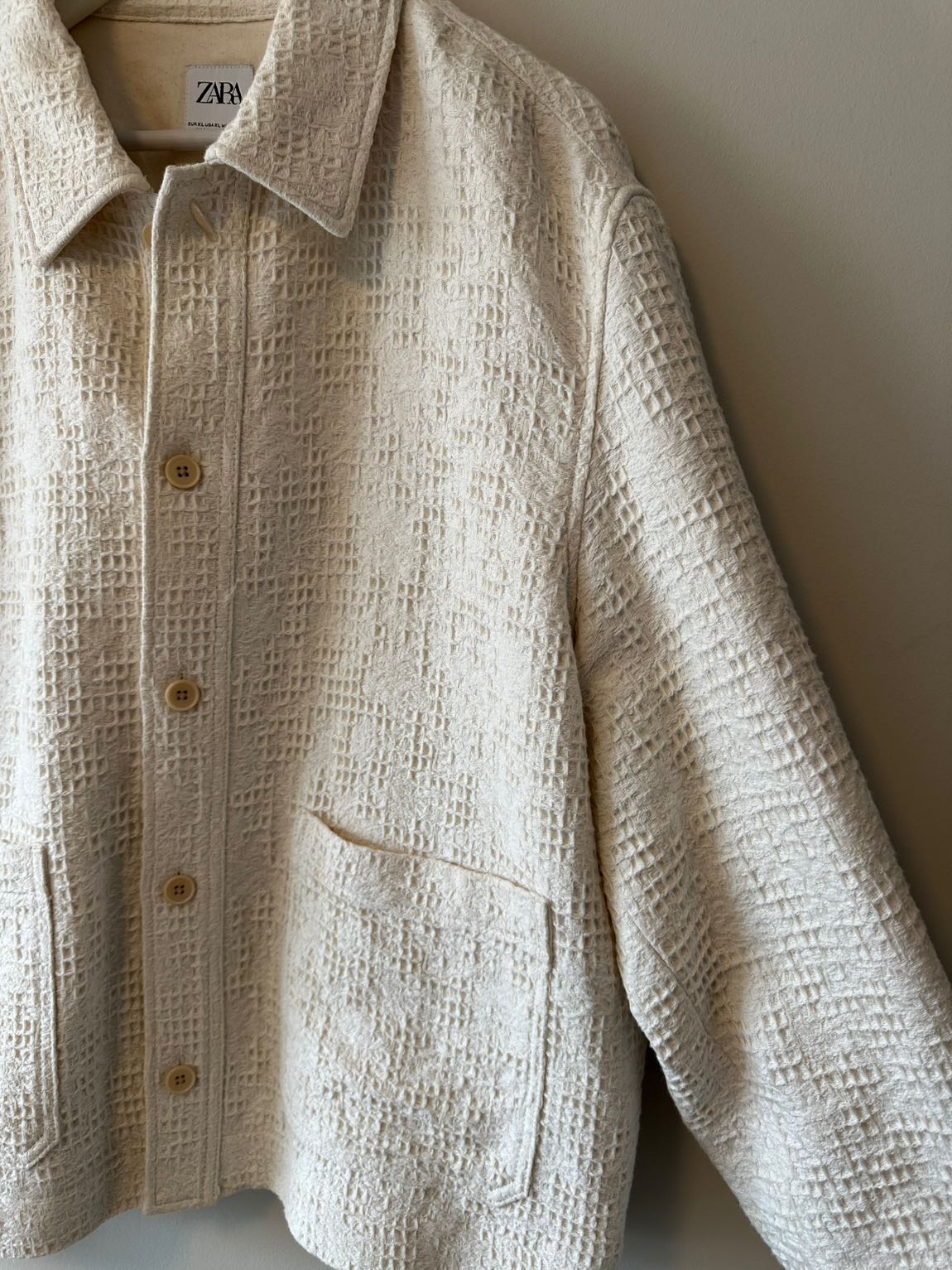 Zara Blazer / Ceket Krem — görsel 3/5